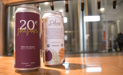 Une bière en l'honneur de la 20e édition des Délices d'automne